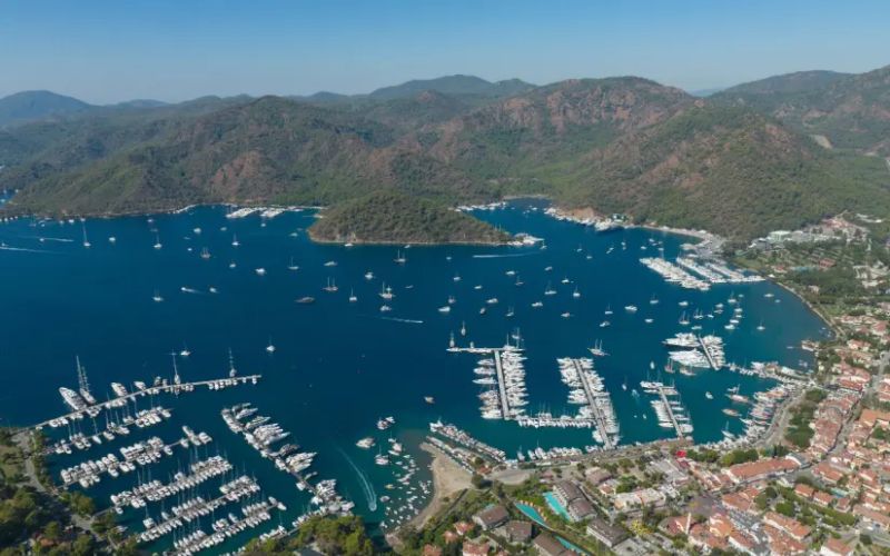 Göcek Kordon ve Marina Bölgesi